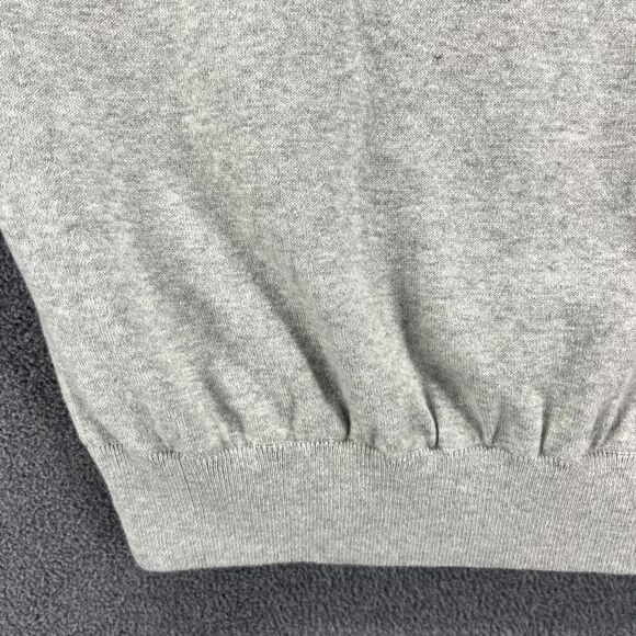 Oxford Golf Vest Men's Medium‎ Gray Knit Quarter Zip Lined High Rise Heather - Picture 16 of 16